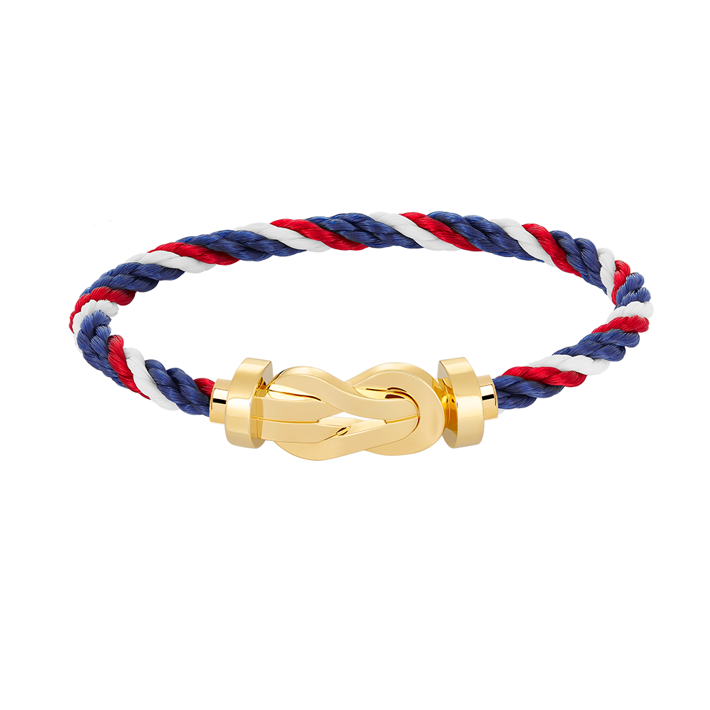 [baslovejewels]CHANCE LARGE 8 FIGURE BUCKLE NO DIAMOND BRACELET GOLD