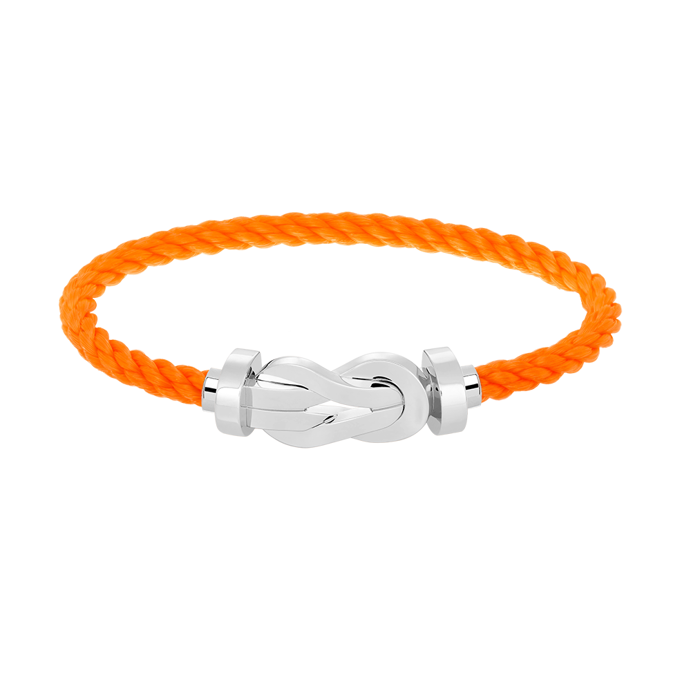 [baslovejewels]チャンス ラージ 8 フィギュア バックル ダイヤモンドなし ブレスレット シルバー