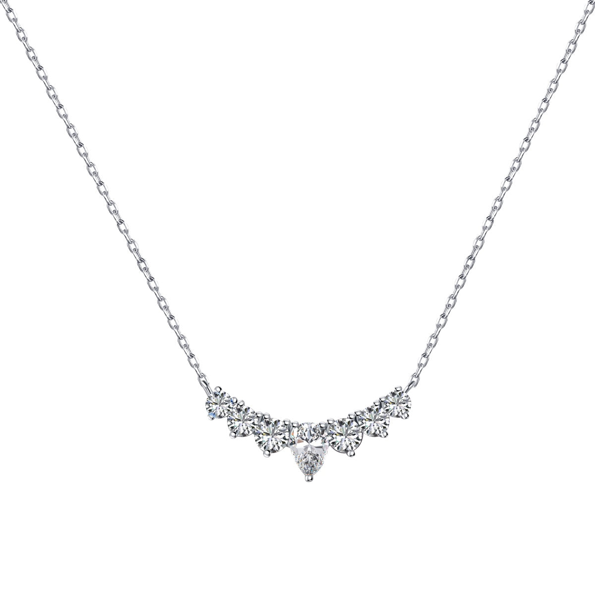 [baslovejewels]Zierliche bunte Herzkette