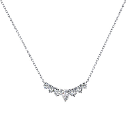 [baslovejewels]Zierliche bunte Herzkette