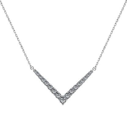 [baslovejewels]Verzierte Halskette mit Rundschliff