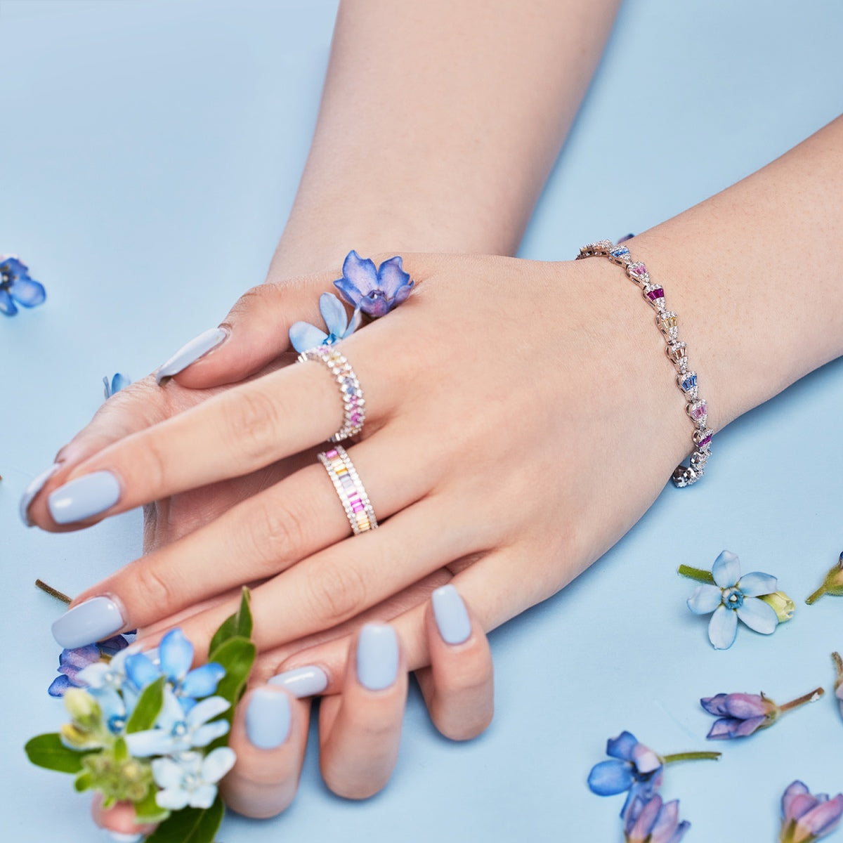 [baslovejewels] Strahlendes Armband in Tropfenform für jeden Tag