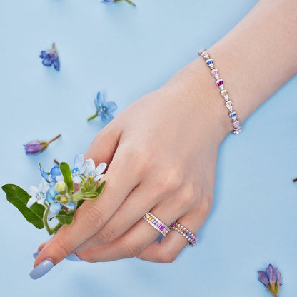 [baslovejewels] Strahlendes Armband in Tropfenform für jeden Tag