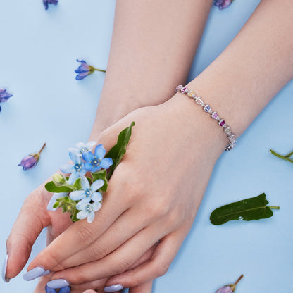 [baslovejewels] Strahlendes Armband in Tropfenform für jeden Tag