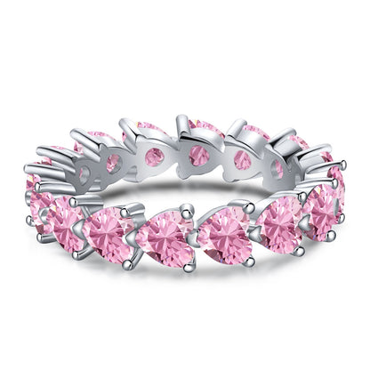 [baslovejewels]0,25 Karat Radiant Romance Herzschliff-Liebhaberring