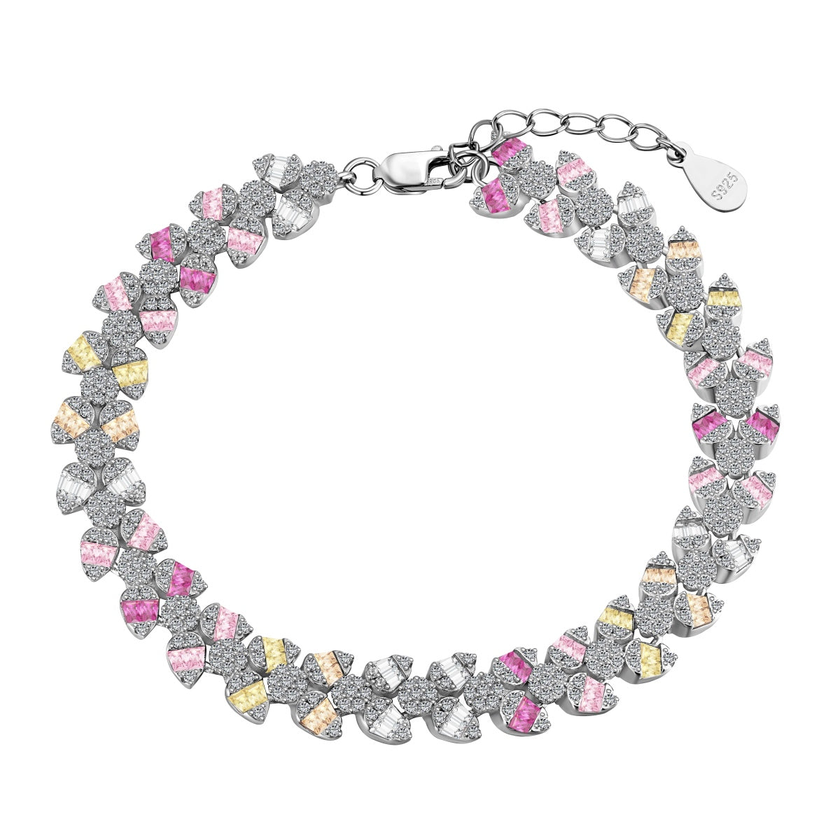 [baslovejewels]繊細で美しい花の形のデイリーブレスレット