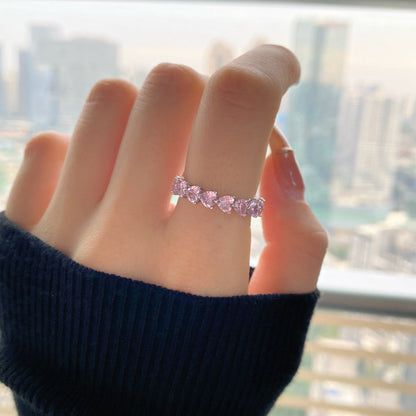 [baslovejewels]0,25 Karat Radiant Romance Herzschliff-Liebhaberring