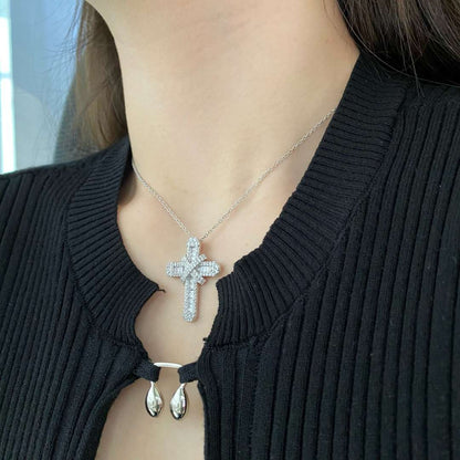 [baslovejewels]ジプソフィラとダイアモンドのネックレス