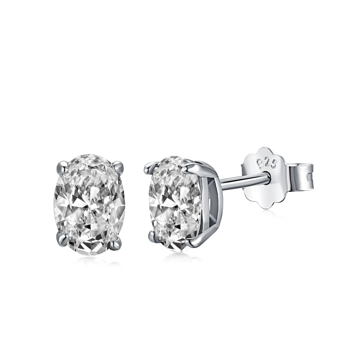 [baslovejewels]Ovale klassische würdevolle elegante Ohrringe