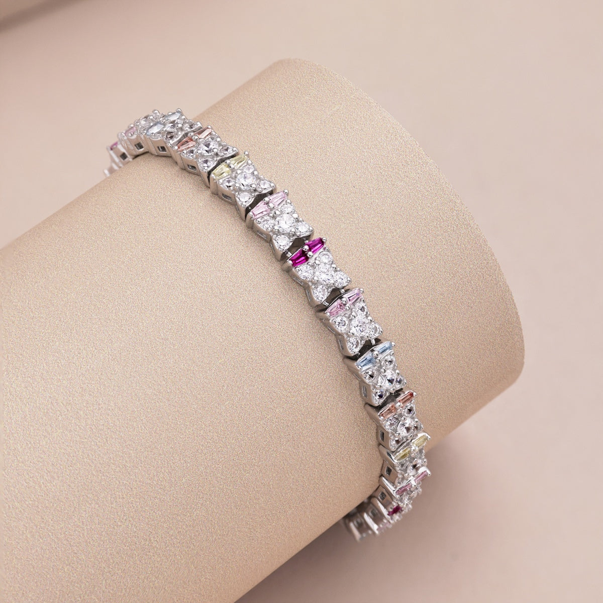 [baslovejewels]ユニークなカラフルな花の形のデイリーブレスレット