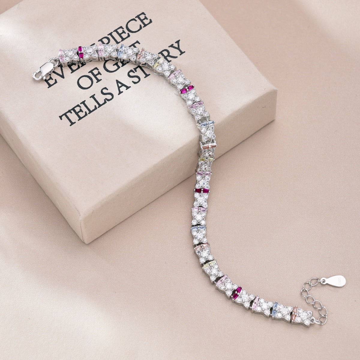 [baslovejewels]ユニークなカラフルな花の形のデイリーブレスレット