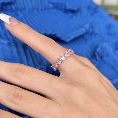 [baslovejewels]0,25 Karat Radiant Romance Herzschliff-Liebhaberring