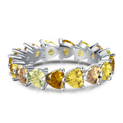 [baslovejewels]0,25 Karat Radiant Romance Herzschliff-Liebhaberring