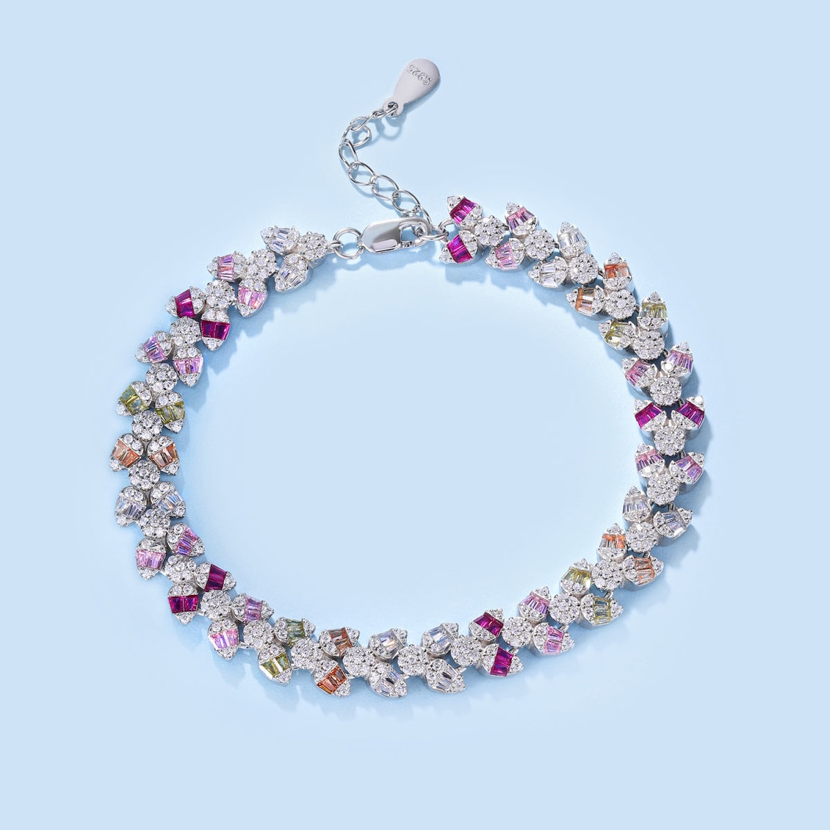 [baslovejewels]繊細で美しい花の形のデイリーブレスレット