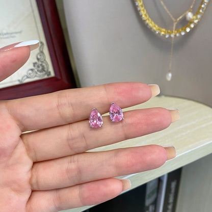 [baslovejewels]Verzierte Ohrringe in Wassertropfenform