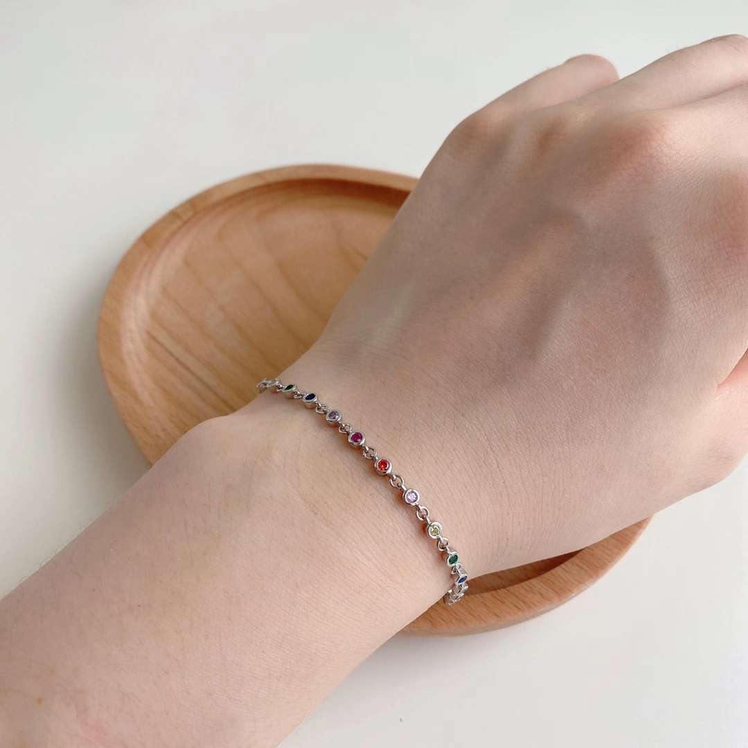 [baslovejewels]カラフルなビーズのブレスレット