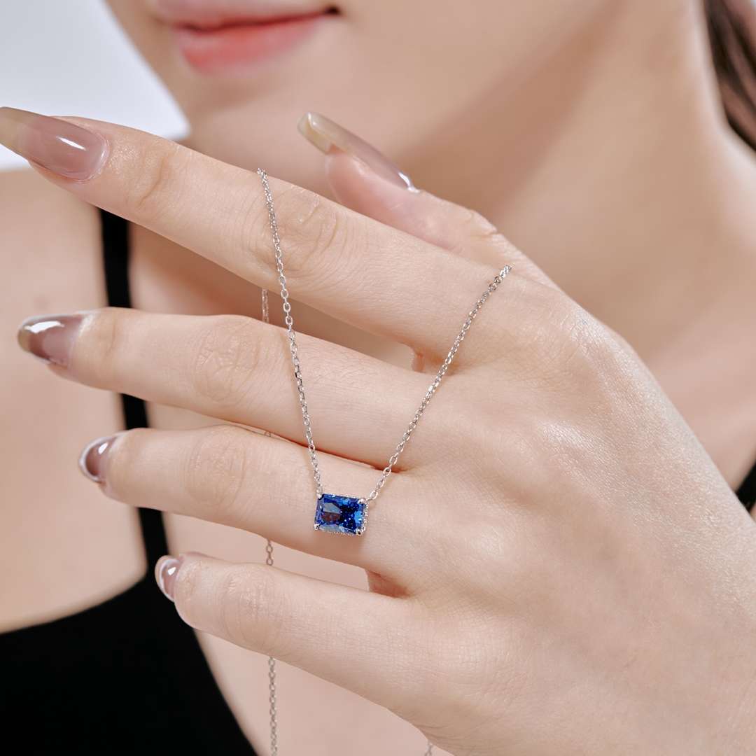 [baslovejewels]Luxuriöse quadratische Form bunt Necalack