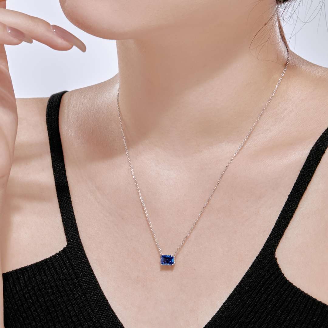 [baslovejewels]Luxuriöse quadratische Form bunt Necalack