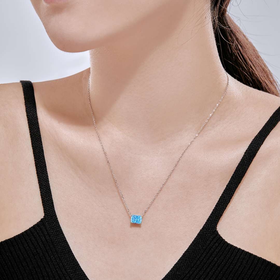 [baslovejewels]Luxuriöse quadratische Form bunt Necalack