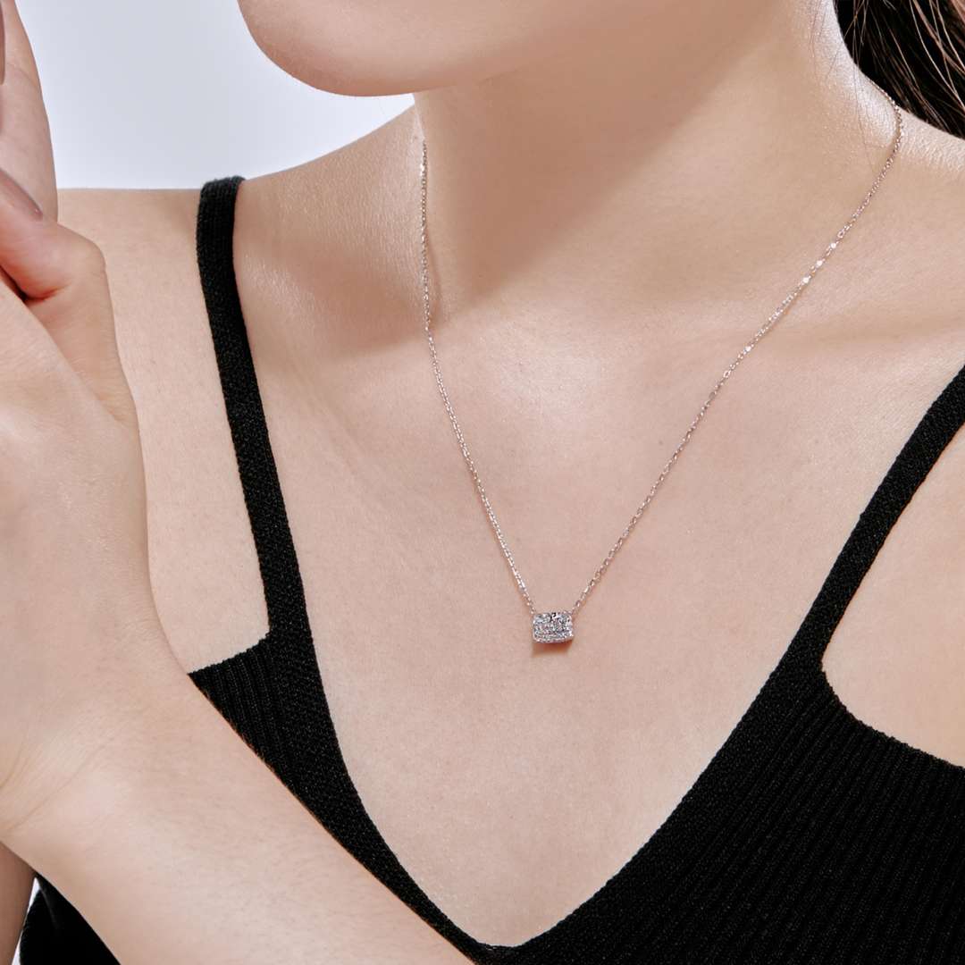 [baslovejewels]Luxuriöse quadratische Form bunt Necalack