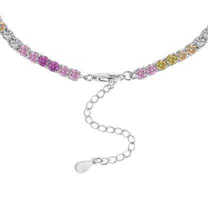 [baslovejewels]Zarte bunte Tenniskette