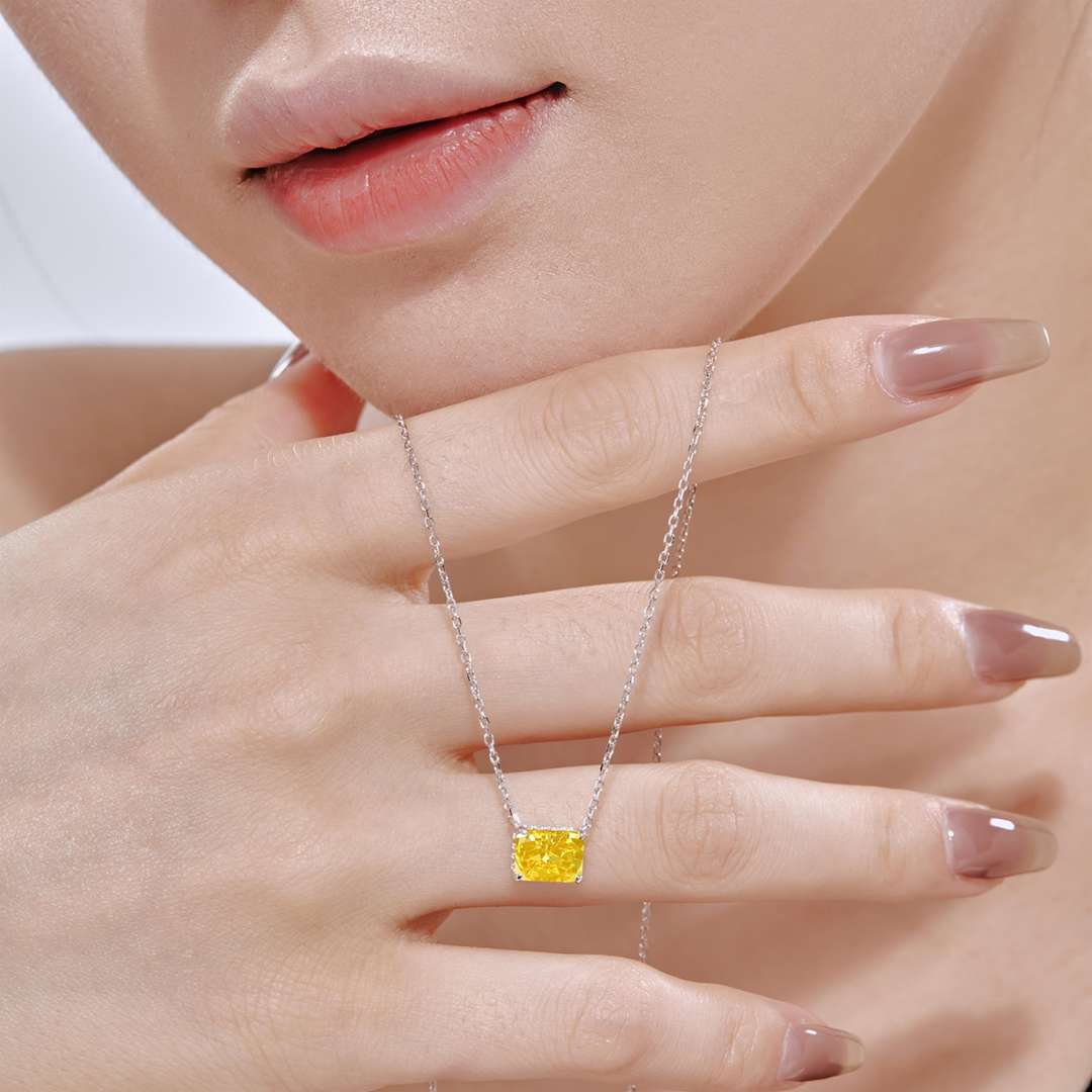 [baslovejewels]Luxuriöse quadratische Form bunt Necalack