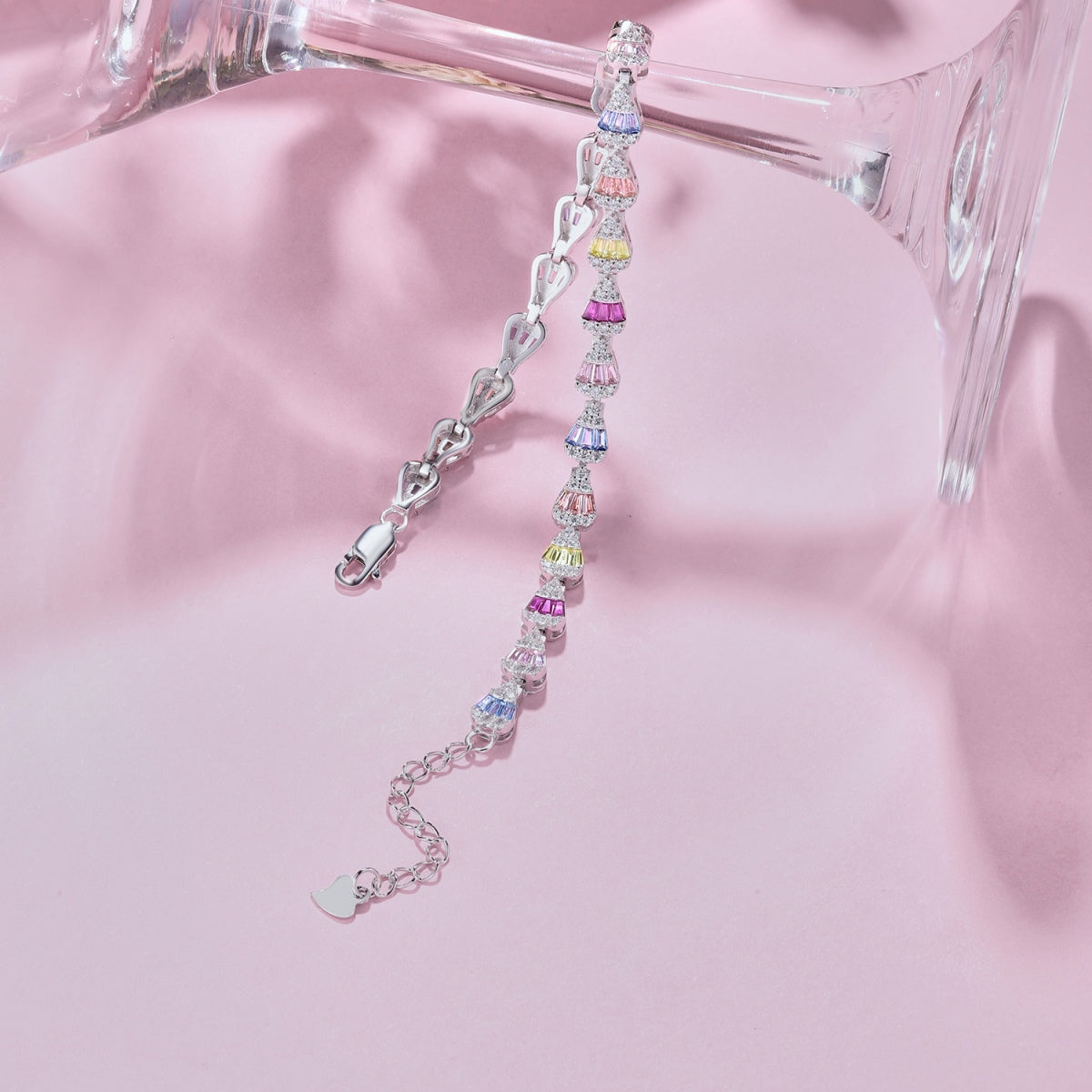 [baslovejewels] Strahlendes Armband in Tropfenform für jeden Tag