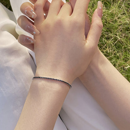 [baslovejewels] Strahlend buntes Party-Armband im Rundschliff