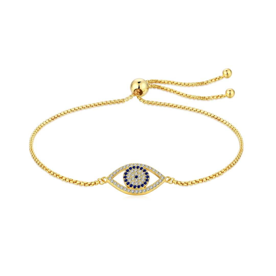 [baslovejewels]まばゆいアイシェイプネックレス