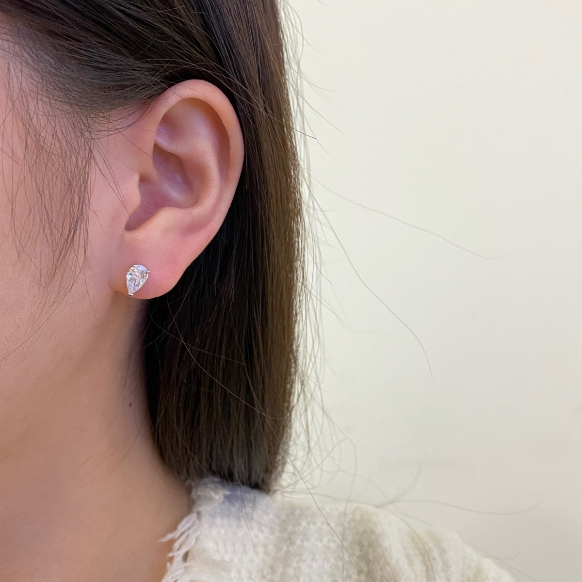[baslovejewels]Verzierte Ohrringe in Wassertropfenform