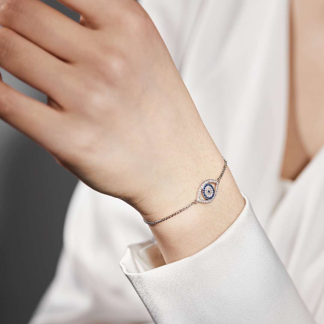 [baslovejewels]まばゆいアイシェイプネックレス