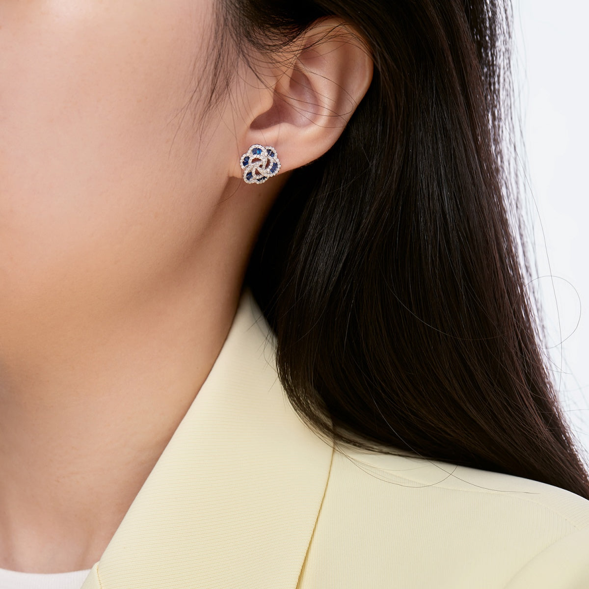 [baslovejewels]Exquisite Blumenform Tägliche Ohrringe