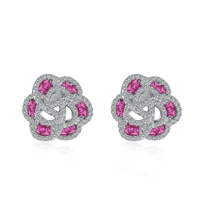 [baslovejewels]Exquisite Blumenform Tägliche Ohrringe