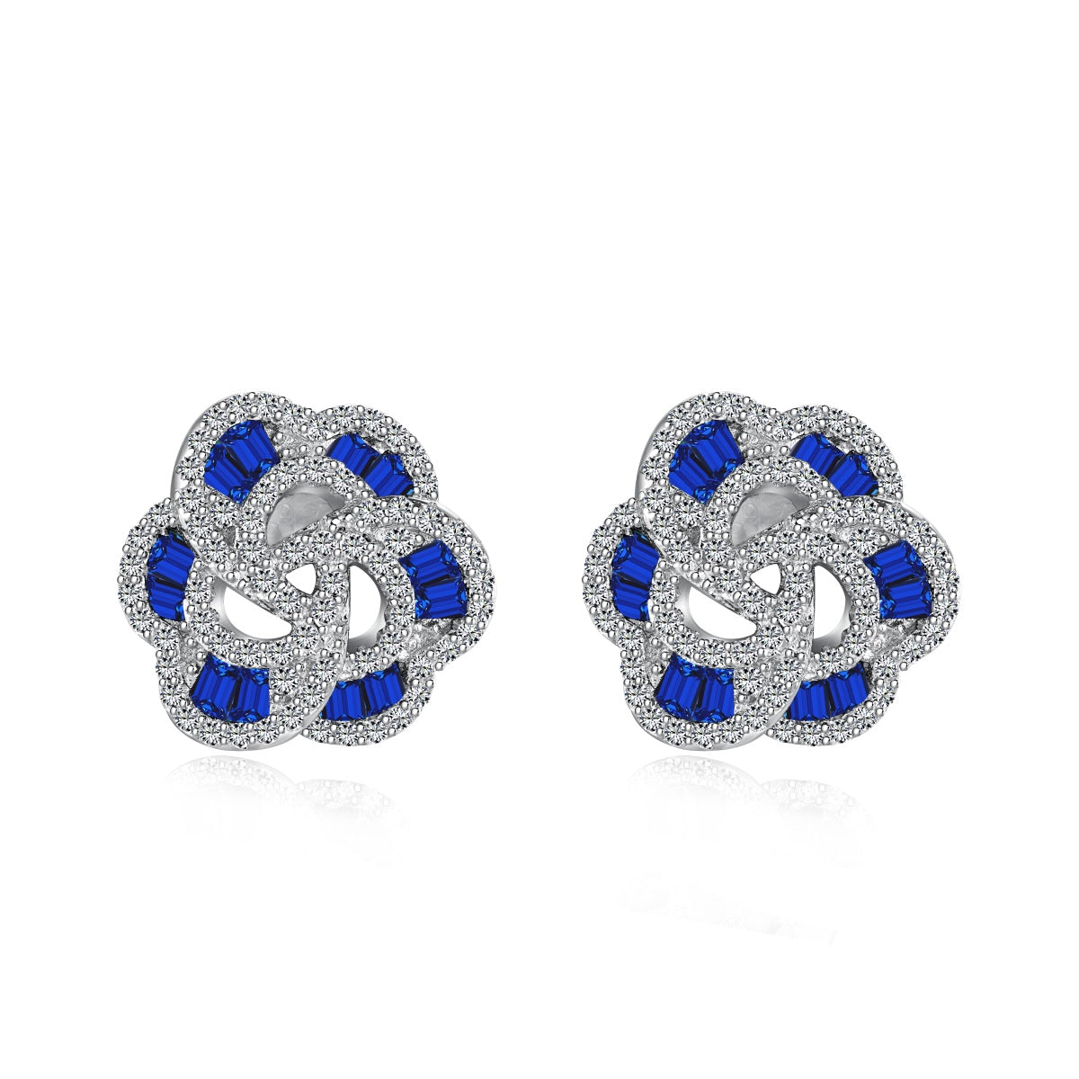 [baslovejewels]Exquisite Blumenform Tägliche Ohrringe