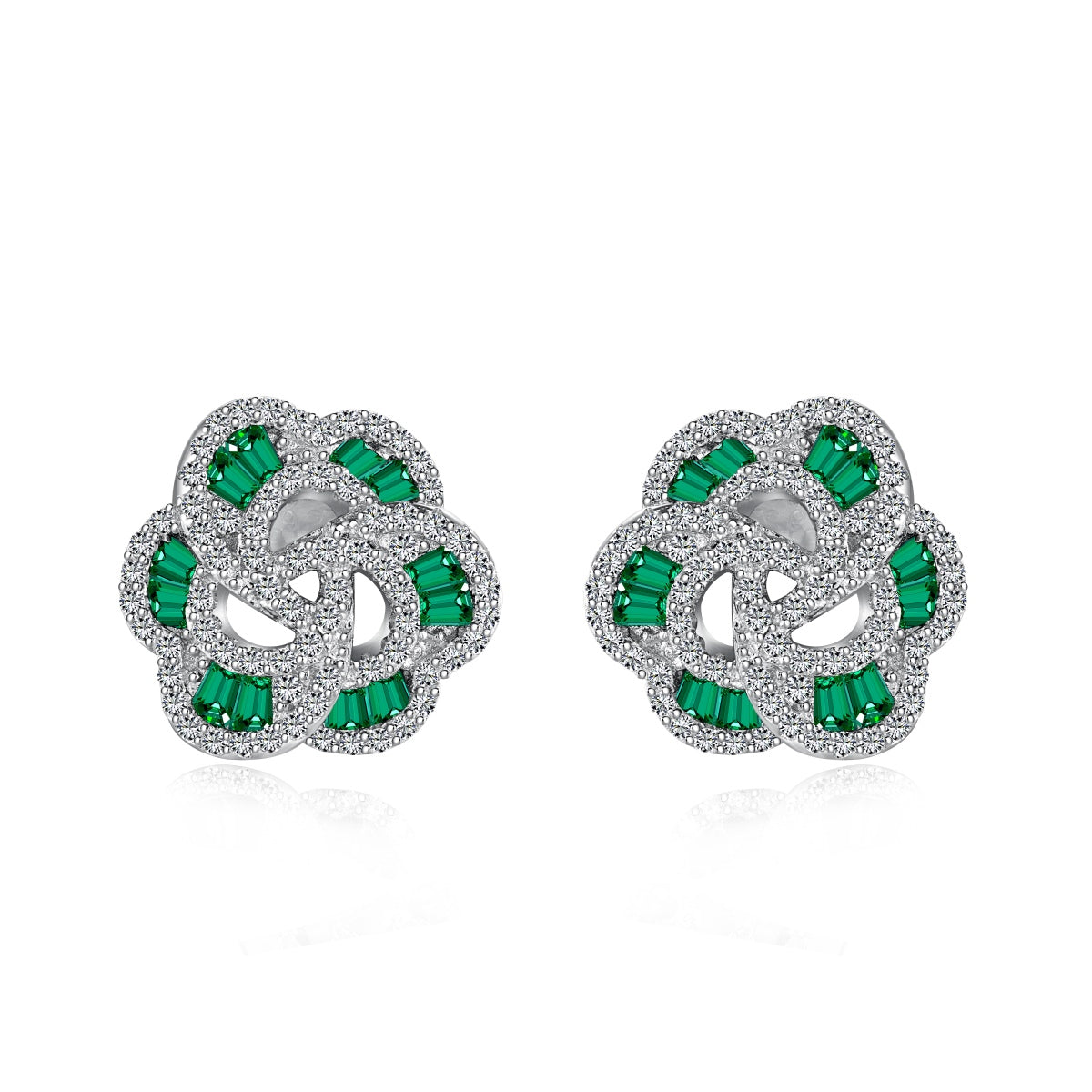 [baslovejewels]Exquisite Blumenform Tägliche Ohrringe