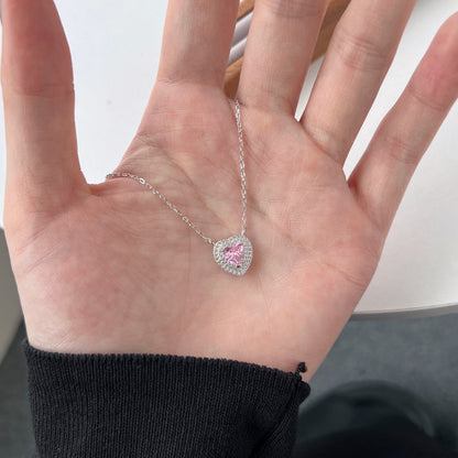 [baslovejewels]Exquisite Heart Shape Necklace