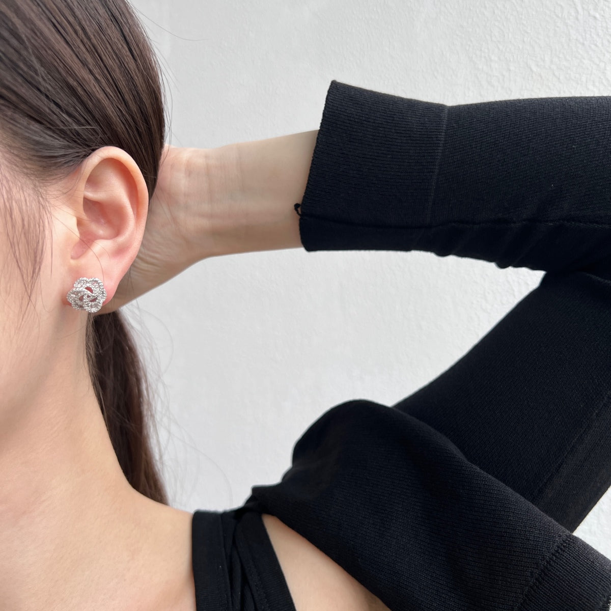 [baslovejewels]Exquisite Blumenform Tägliche Ohrringe