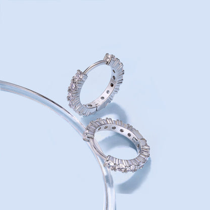 [baslovejewels] Strahlend bunte Ohrringe im Rundschliff