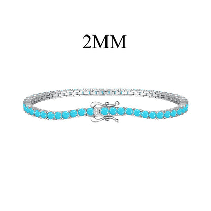 [baslovejewels]まばゆいばかりの絶妙なラウンドカットのデイリーブレスレット