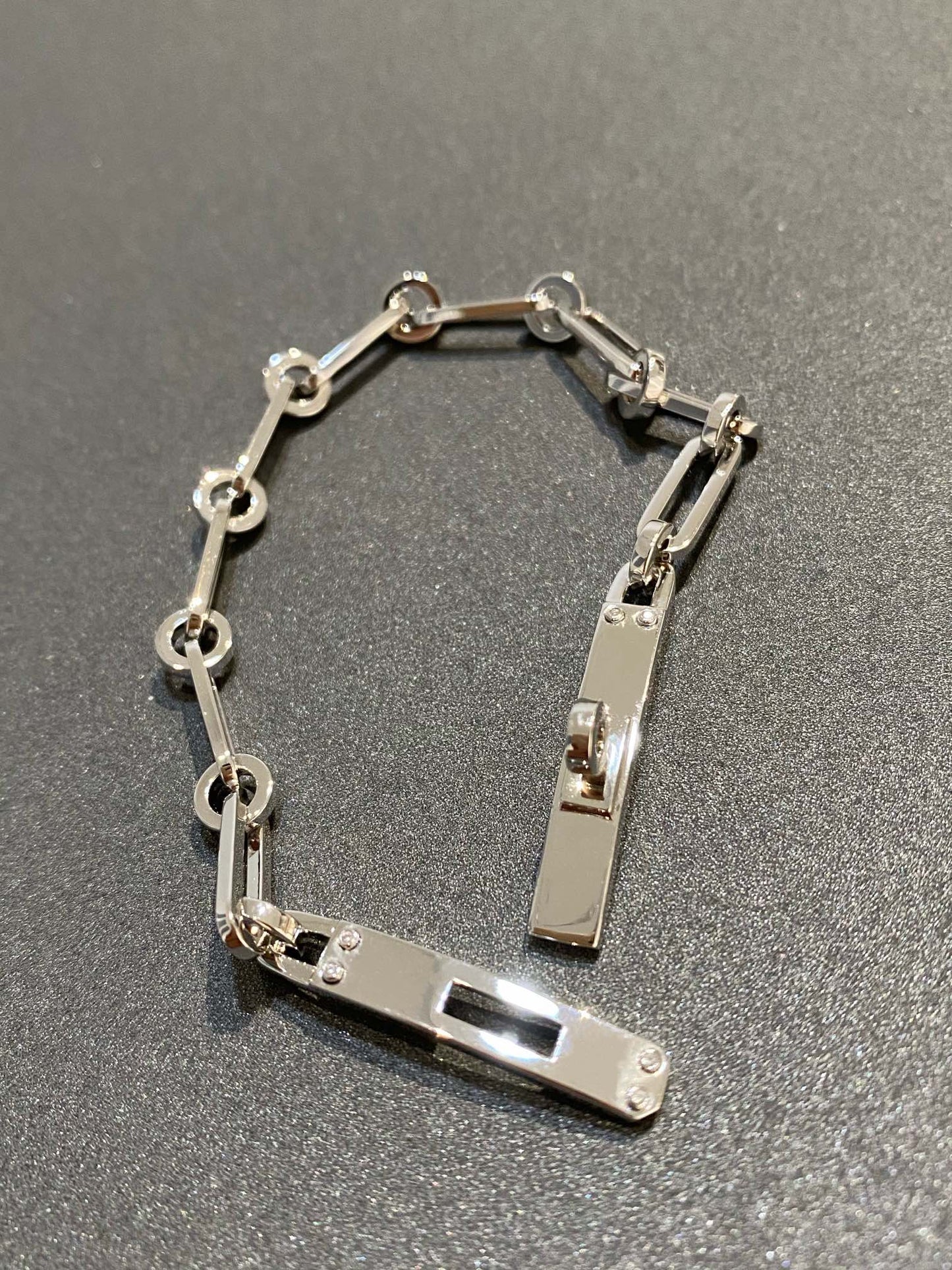 [baslovejewels]KETTENARMBAND KLEINES MODELL DIAMANT