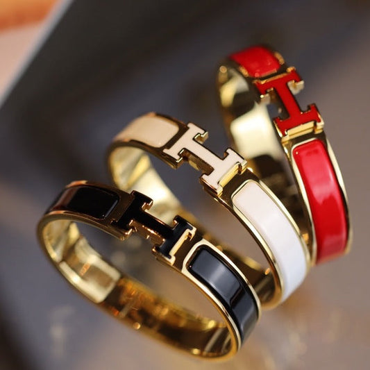 [baslovejewels]H-ARMBAND 12MM GOLD