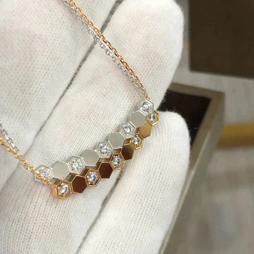 [baslovejewels]BEE LOVE NECKLACE DIAMOND