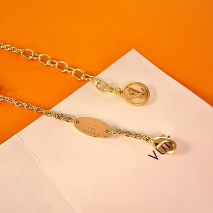 [baslovejewels]Goldarmband mit Logo-Sternmotiv