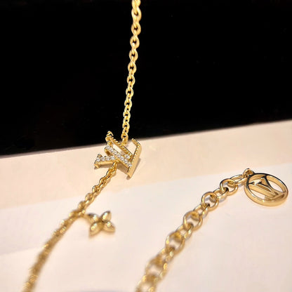 [baslovejewels]Goldarmband mit Logo-Sternmotiv