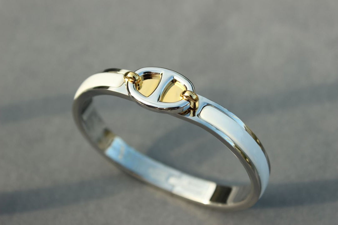 [baslovejewels]CLIC CHAINE SILVER BRACELET