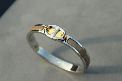 [baslovejewels]CLIC CHAINE SILVER BRACELET