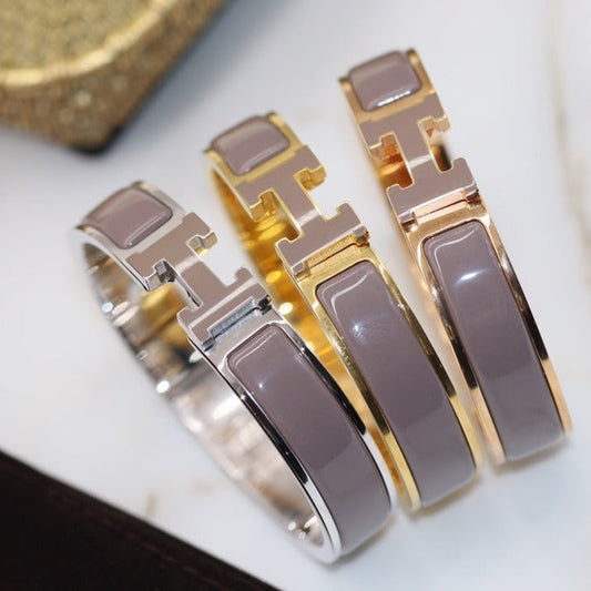 [baslovejewels]H-ARMBAND 12MM BRAUN