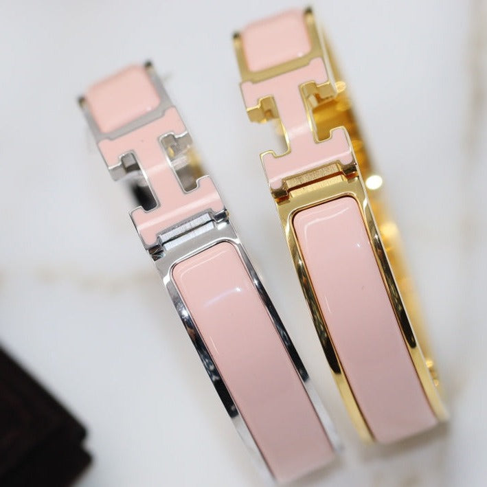 [baslovejewels]H-ARMBAND 12MM ROSA