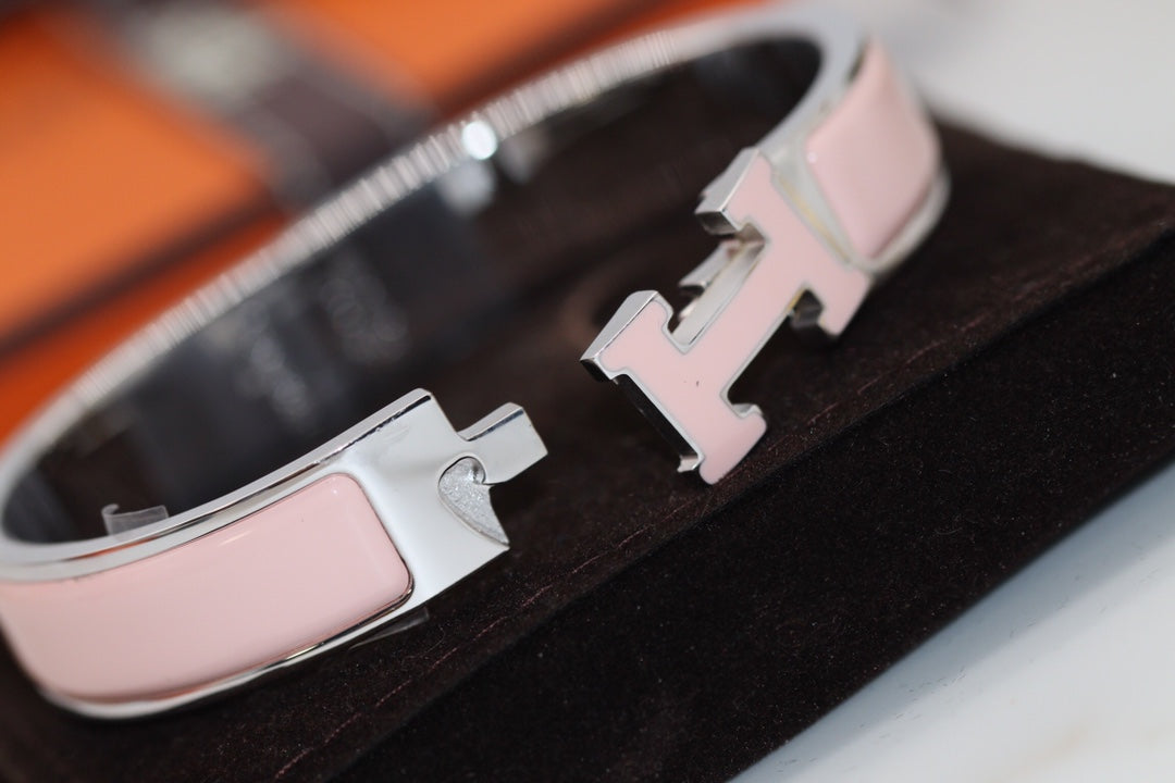 [baslovejewels]H-ARMBAND 12MM ROSA