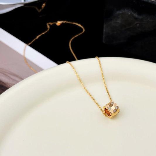 [baslovejewels]BEE ミニペンダント ダイヤモンドネックレス